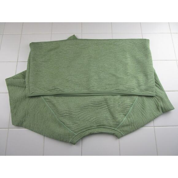 Nike Tour Dri Fit Golf Crew Quilted Sweatshirt Green Men's Large FD5835-386 - Picture 2 of 5